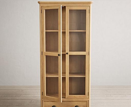 Solid wood 2025 display unit