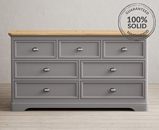 Light gray chest of drawers discount