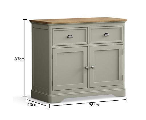 Sage green credenza discount