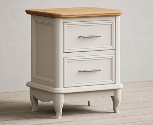 Soft sales white nightstand