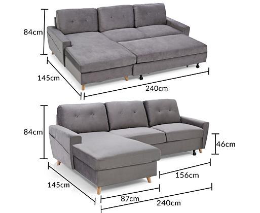 Constance double deals sofa bed