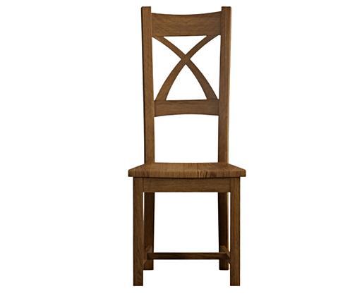 Rustic sales oak chairs
