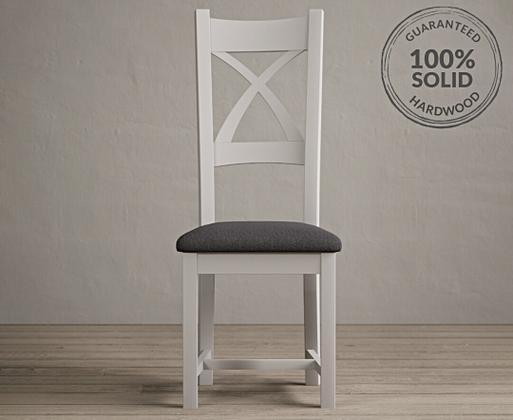 White x store back dining chairs