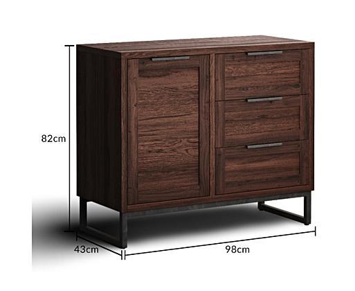 Dark oak hot sale small sideboard