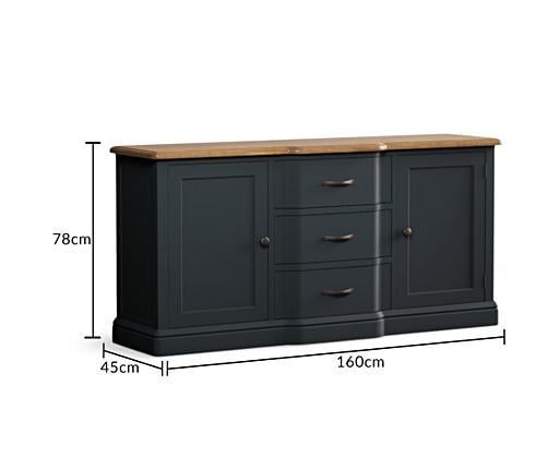 Extra large on sale painted sideboard