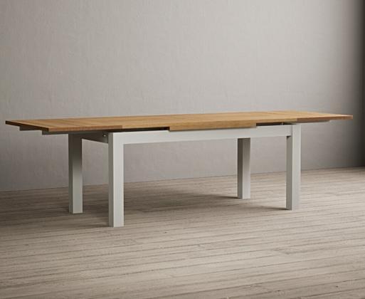 Tassie oak sales dining table