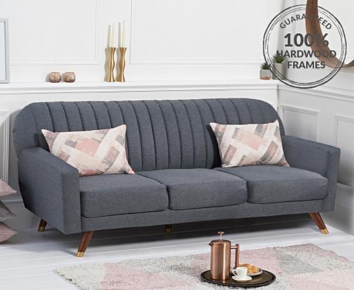 Lucia sofa bed in grey velvet online