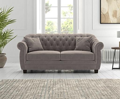 Velvet 2 seater sofa bed shop
