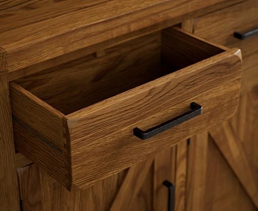 Rustic style on sale dresser