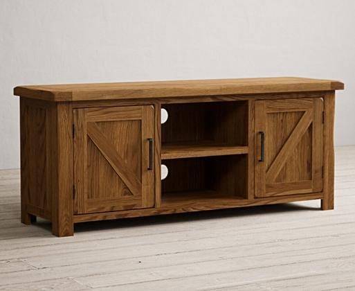 Solid wood barn door tv stand discount