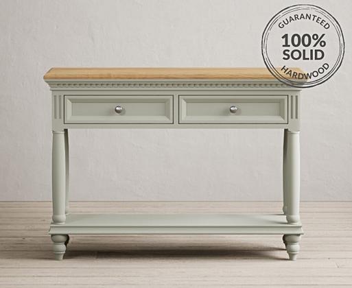 Green sofa table deals