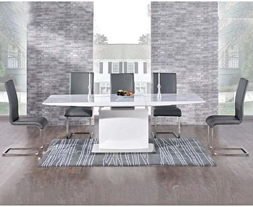 High gloss dining 2025 table and 6 chairs