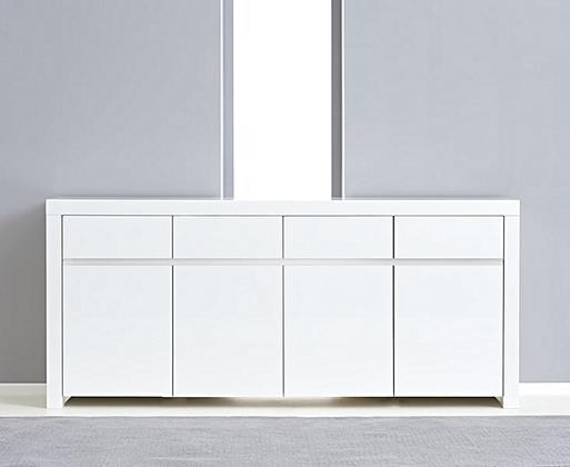 White gloss new arrivals sideboards at ikea