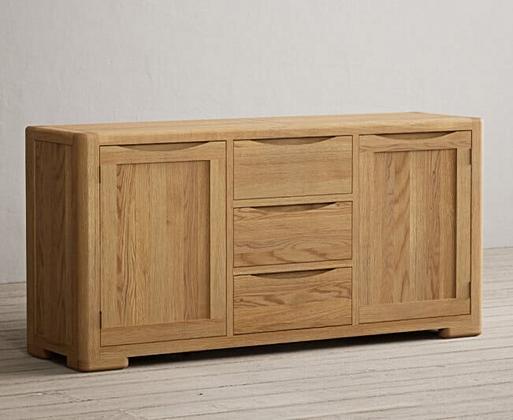 Extra large dark shop wood sideboard