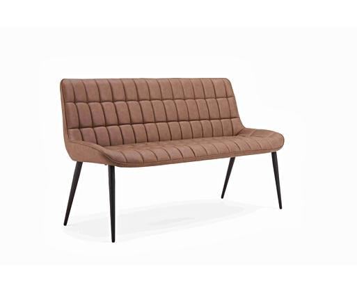 Leather bench outlet with arms