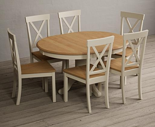 Cream pedestal dining table 2025