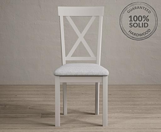Soft white on sale chair