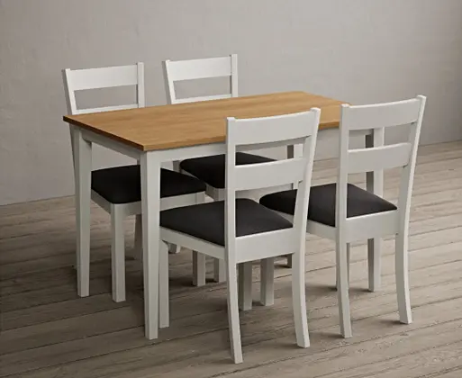 Ikea lerhamn table shop and 2 chairs