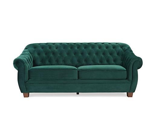 Eva velvet deals sofa