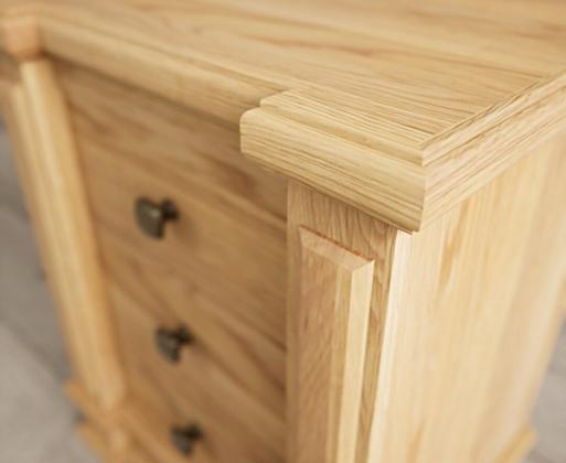Unfinished hot sale oak dresser