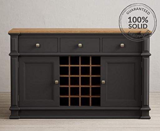 Dark grey painted sideboard sale