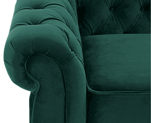 Eva store velvet sofa