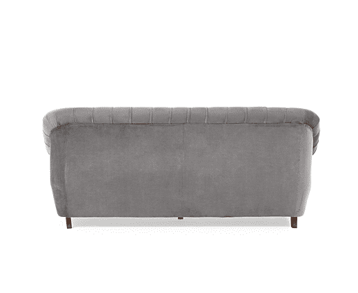 Eva grey velvet store sofa