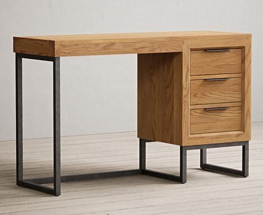 Modern oak store dressing table