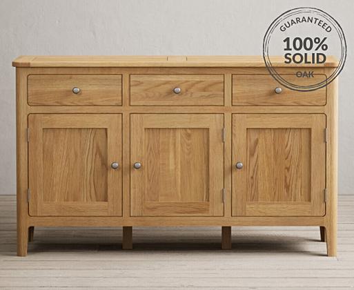 Oak furniture shop superstore sideboards