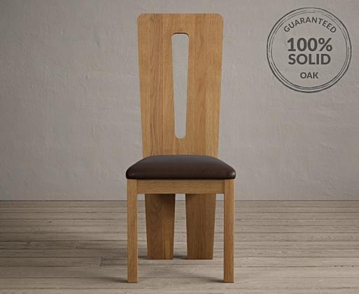 Lucca faux cheap leather dining chairs