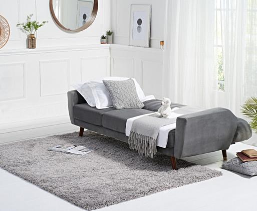Grey sofa for shop bedroom