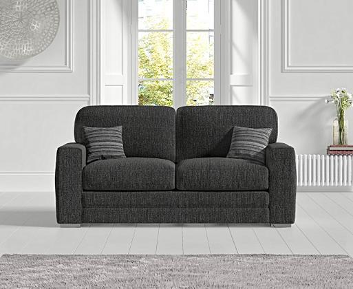 Grey two seater sofa best sale
