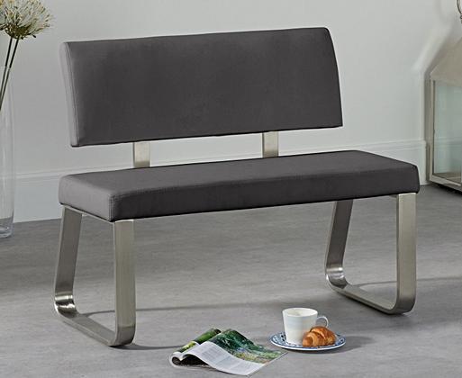 Light grey dining 2025 bench