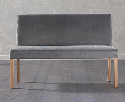 Large dining bench with back sale