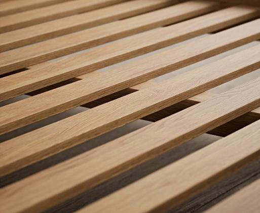 Mitre Solid Oak Kingsize Bed Oak Furniture Superstore