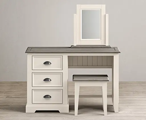 White painted deals dressing tables