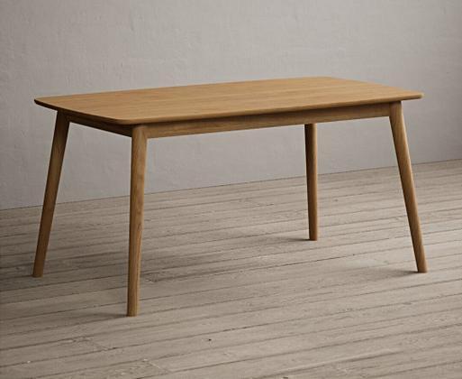 Nordic oak dining top table
