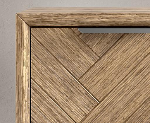 Oak veneer sideboard deals