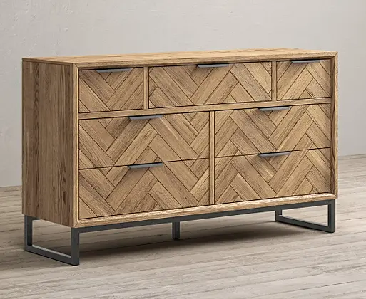 Herringbone 6 drawer clearance dresser