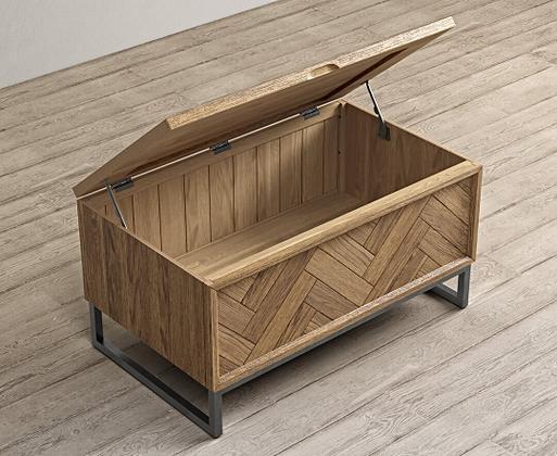 Oak storage box online