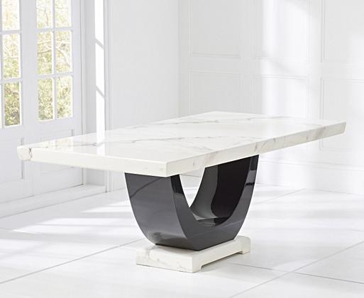 Composite marble best sale dining table