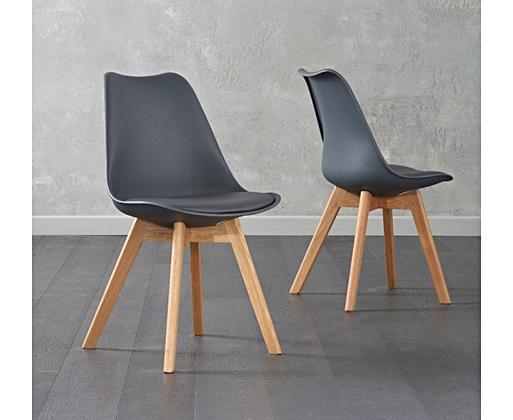 Dark grey faux leather dining chairs store