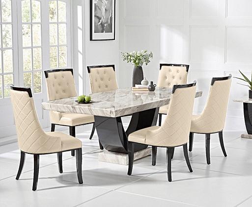 Raphael marble online dining table