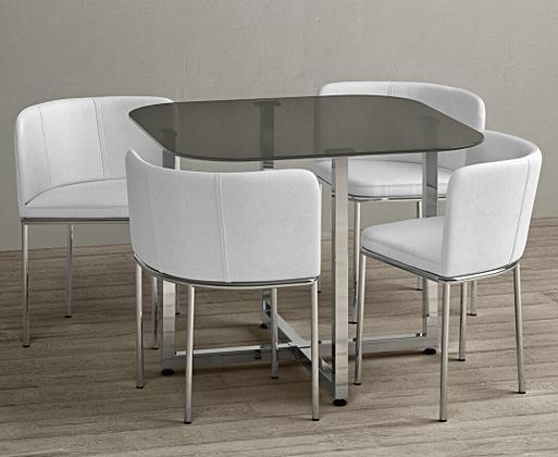Stowaway dining table top and chairs set