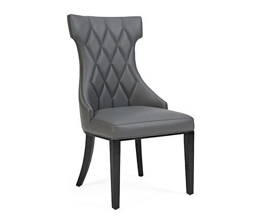 Black leather dining chairs canada deals
