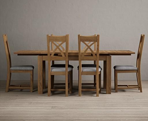Solid wood dining store table and chairs