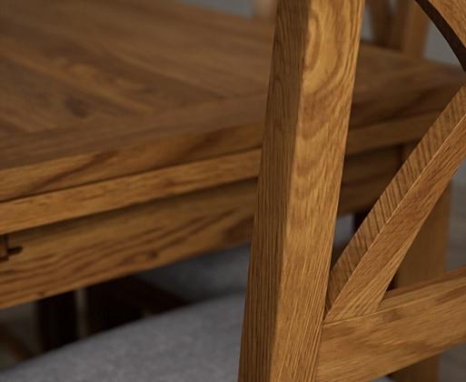 90cm x 90cm extending dining table hot sale