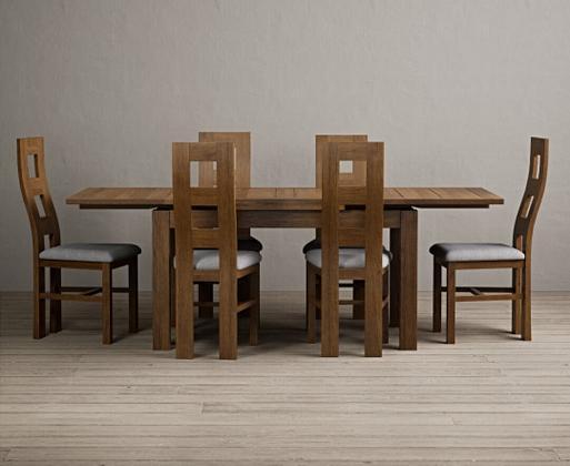 Rustic white outlet table and chairs