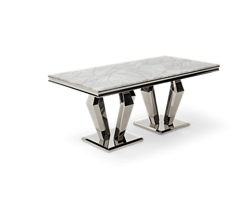 Composite marble shop dining table
