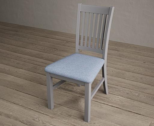 Pair of warwick fabric dining chairs clearance